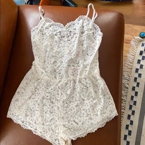 Victoria Secret lace romper